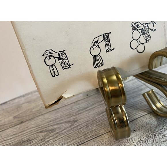 Vtg Chinese Linking Rings Knotts Berry Farm Souvenir Magic Trick by Adams - Picture 2 of 7